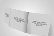 Square Trifold Mockup, a Print Template by BoriesBechker (Thumbnail 8 of 9)