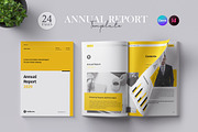 Annual Report, a Brochure Template by Orcshape Studio (Thumbnail 1 of 12)