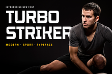 Turbo Striker - Sport Font