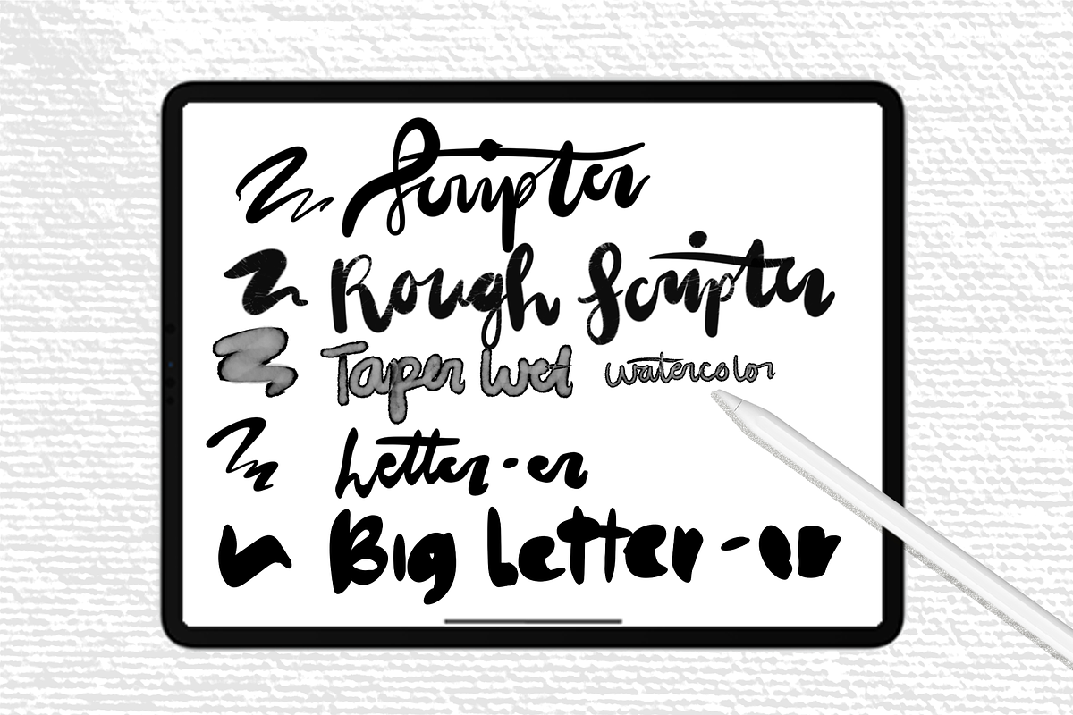 Ink 38 | Procreate Brush Kit, a Brush Add-On by Rachel McBride Creative (Photo 7 of 8)