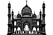 Mystical Nature & Mosque Bundle, an Object Graphic by Creativeshirt (Thumbnail 6 of 10)