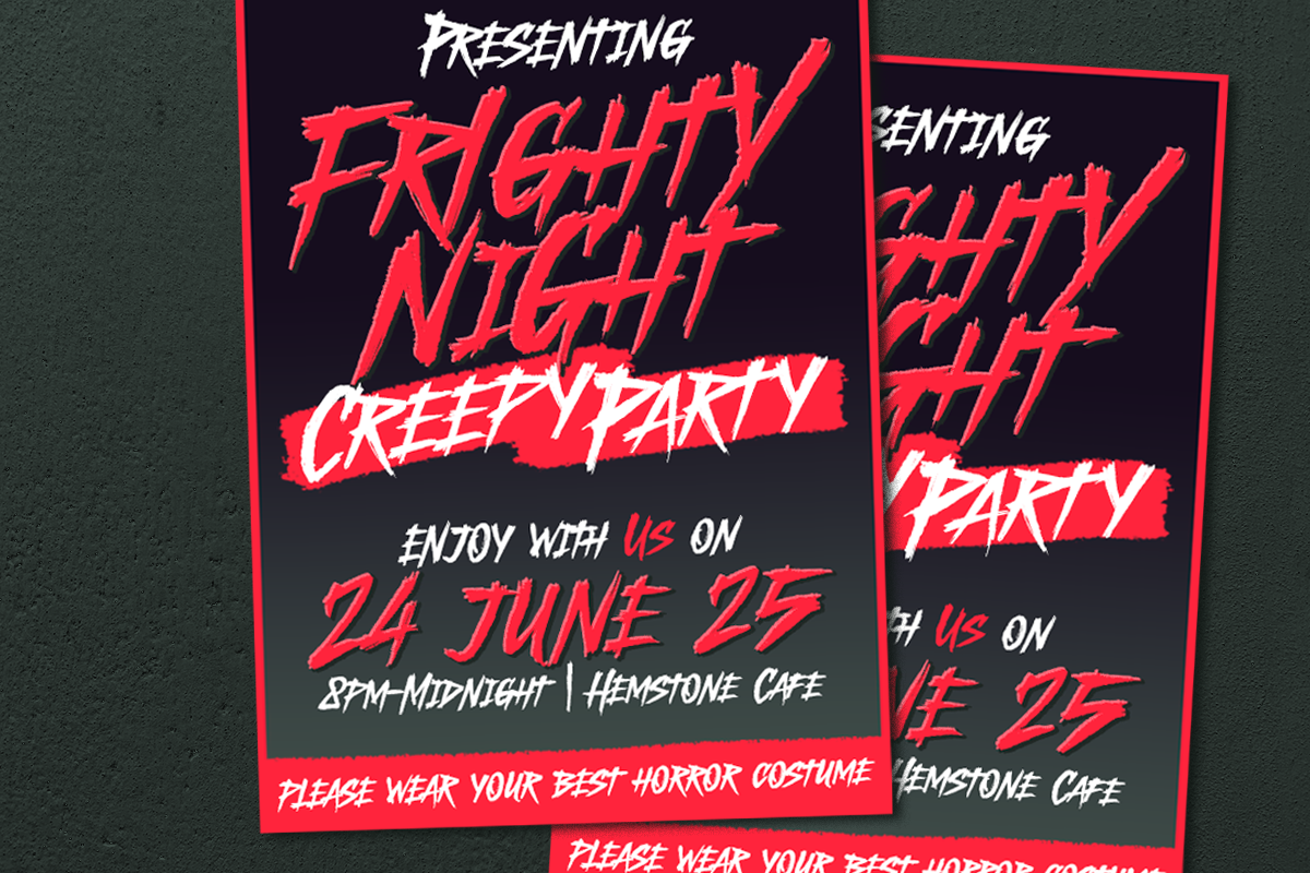Mornsey Creepy Scratch Font, a Handwritten Font by Letterhend Studio (Photo 8 of 9)