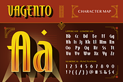 Vagento, a Sans Serif Font by Burntilldead (Thumbnail 2 of 12)