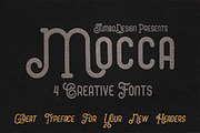 Mocca - Vintage Style Font, a Font by JumboDesign (Thumbnail 4 of 5)