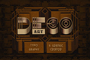 SALE Art Deco Toolkit, a Background Graphic by Cruzine (Thumbnail 2 of 111)