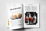 Magazine Print Layout, a Magazine Template by Grkic Creative (Thumbnail 8 of 13)