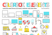 Color box icons bundle, an Icon by Howcolour (Thumbnail 27 of 34)