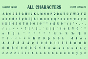 Badoney Drawn, a Serif Font by Craft Supply Co. (Thumbnail 8 of 8)