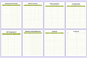 Healthy Meal Prep Tracker | Diet Log, a Stationery Template by Mustafiz (Thumbnail 5 of 5)