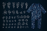 Celestial - Stars and Moons Cliparts, an Illustration by OxanaTally (Thumbnail 6 of 11)