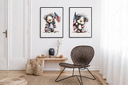 Whimsical 4th Of July Animals PNG, a Seasonal Illustration by Canvas Craft (Thumbnail 7 of 10)