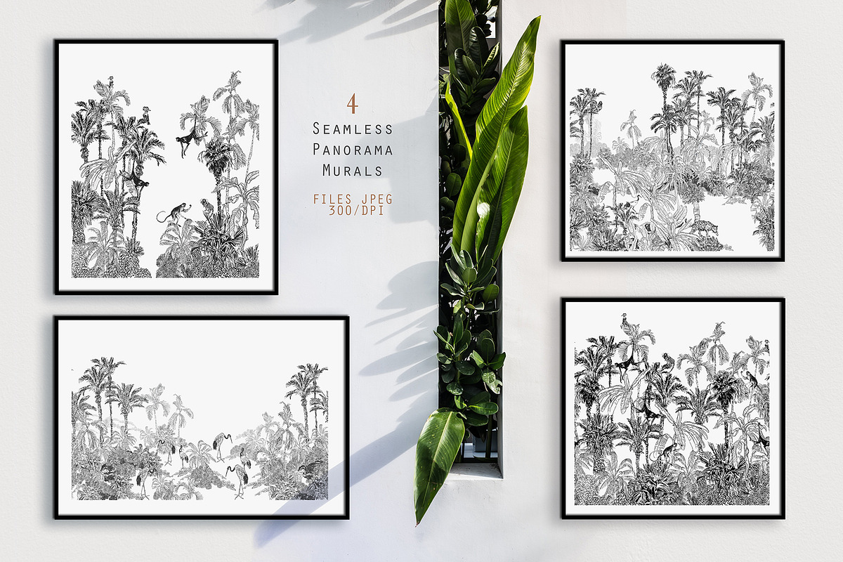 Toile. Panorama Murals, an Animal Illustration by Irina Dolgikh (Photo 3 of 12)