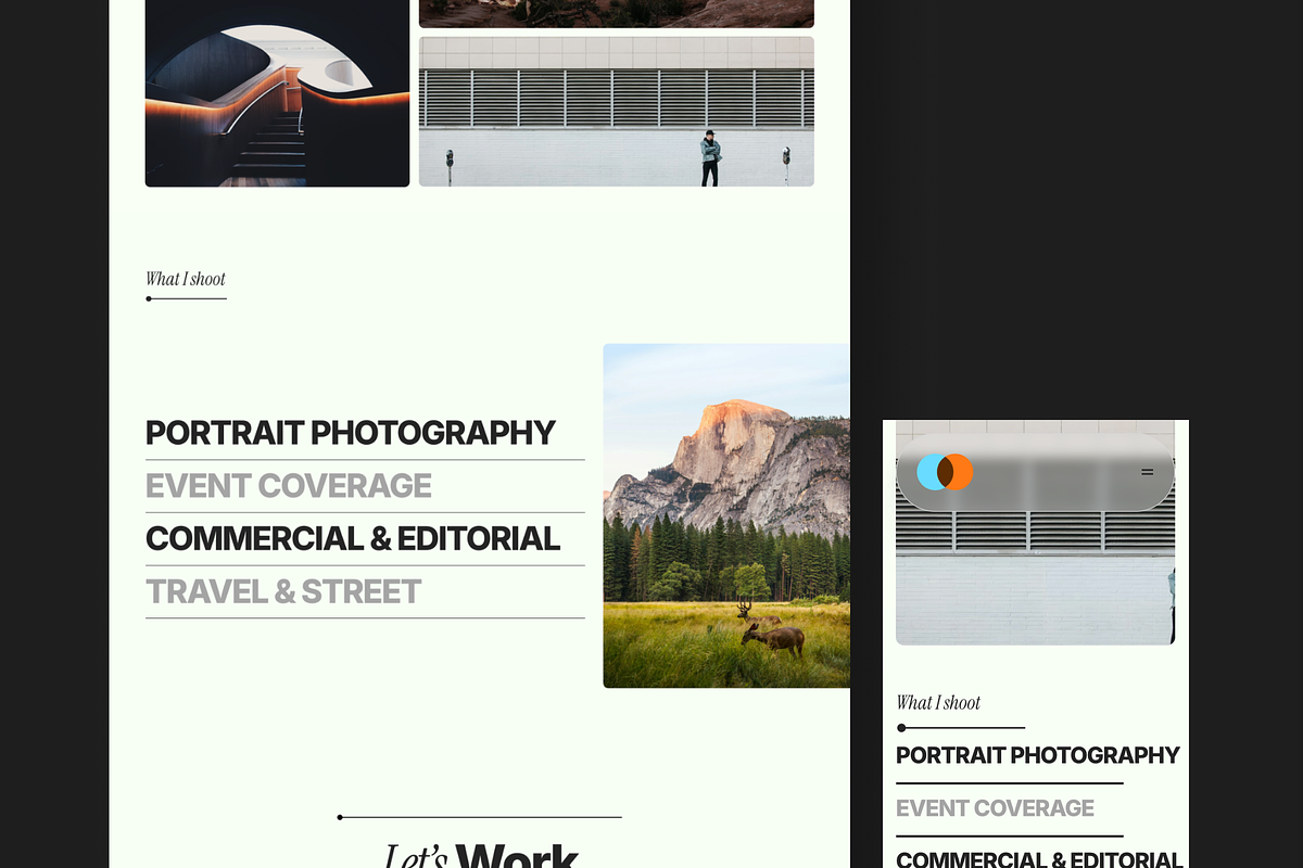 PhotoFolio Framer Template, a Templates & Theme by BeadyLab (Photo 2 of 4)