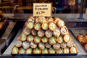 Traditional Italian cannoli pastry, a Food & Drink Photo by BOOCYS