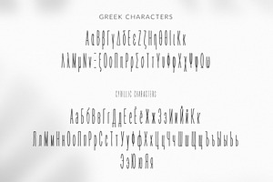 HandWritten Greek Cyrillic Font