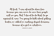 Blazeska 3 Elegant Font, a Script Font by Bosstype Studio (Thumbnail 7 of 8)