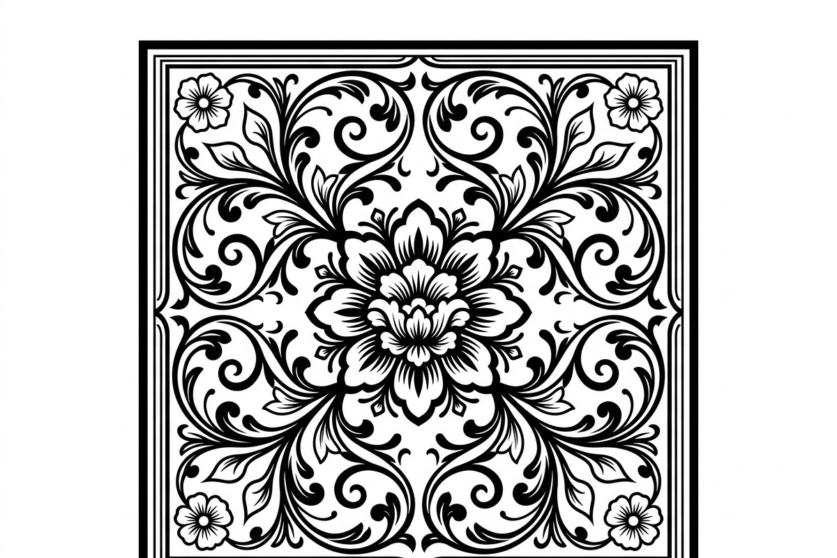50 Elegant Floral Ornament Bundle, a Decorative Illustration by Amazin_art (Photo 29 of 29)