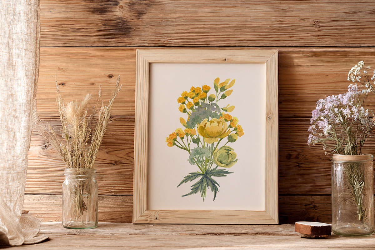 Wildflower Watercolor Collection, a Decorative Illustration by Anna Druzhkova (Photo 17 of 23)