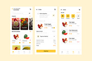 Grocery Delivery App UI Kit, an App Template by twinstd (Thumbnail 3 of 5)