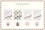 Pink Gingerbread Seamless Patterns, a Pattern Graphic by Euonia Meraki (Thumbnail 5 of 11)