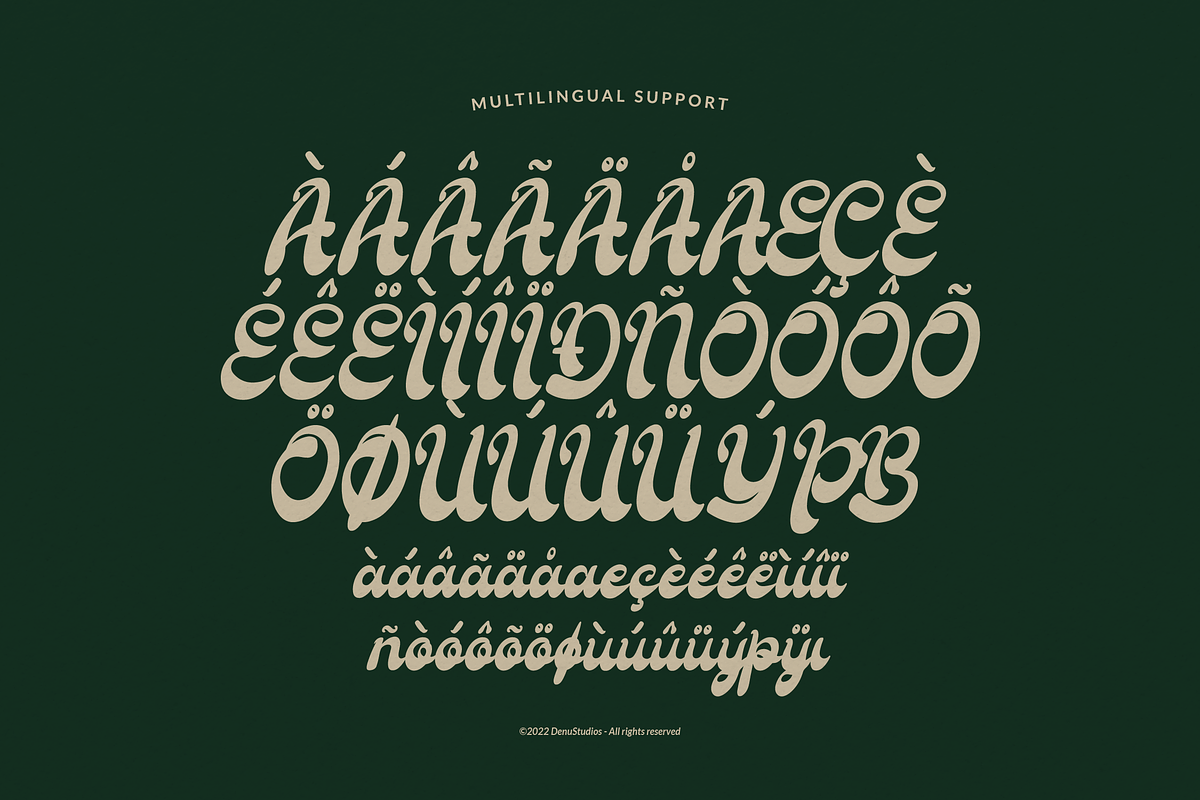 Tifaland | Bold Script Font, a Script Font by Denustudios (Photo 11 of 12)