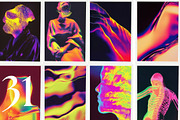 NEUROGLOW – Holographic & Emotional, a Background Graphic by Natali Batu (Thumbnail 3 of 12)