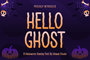 Hello Ghost - Halloween Font, a Handwritten Font by Viswal Studio (Thumbnail 1 of 5)