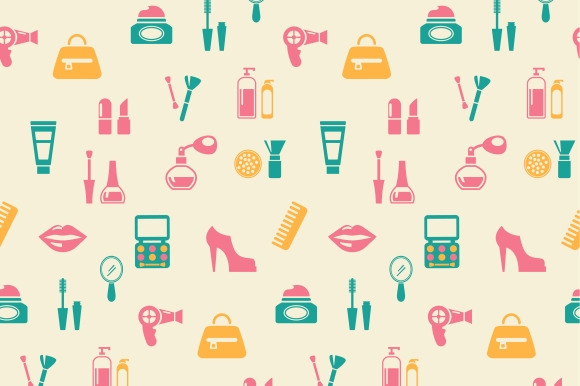 Hairstyling Fashion Makeup Pattern