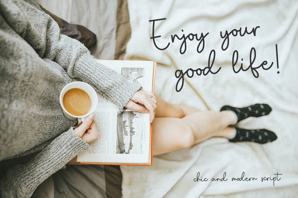Kinda Sweet - Handwritten Script, a Handwritten Font by Heinzel Std (Photo 7 of 14)