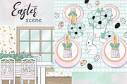 Easter Scene, a Seasonal Illustration by GlamArtZhanna (Thumbnail 2 of 3)