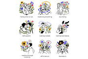 Amazing set of mental health pics, a Person Illustration by StonePic (Thumbnail 2 of 3)