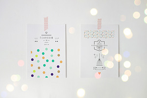 18 templates of invitations VECTOR, a Card Template by Lera Efremova