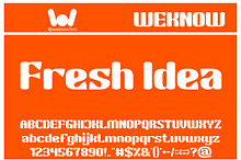 Fresh Idea font