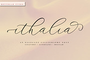 Ithalia, a Script Font by Rotterlab Studio (Thumbnail 1 of 8)