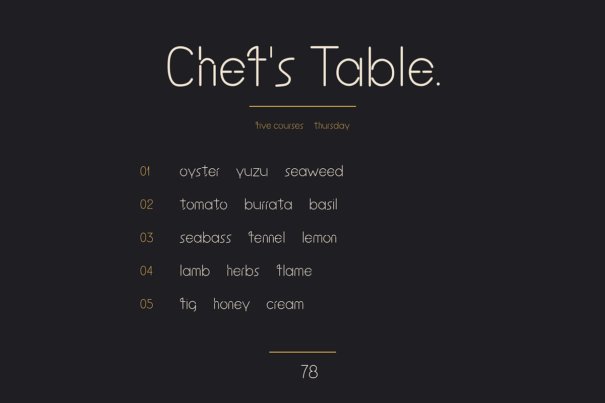 Kintsugi — Minimal Display Font, a Handwritten Font by Lettra Studio (Photo 13 of 15)