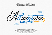 Felician Monoline Script, a Script Font by Weape Studio (Thumbnail 7 of 9)