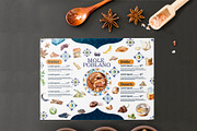 Mole Poblano, mexican food, a Food Illustration by CpandoShop (Thumbnail 3 of 4)