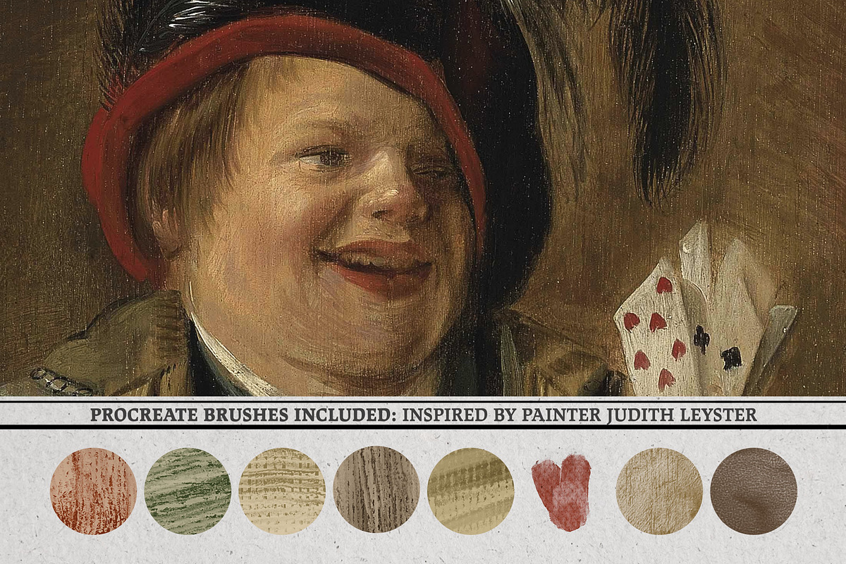 Judith Leyster Procreate Kit, a Brush Add-On by Digi Life (Photo 5 of 9)