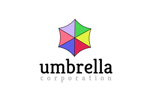 illustration of a colorfull umbrella, a Branding & Logo Template by Pyruos ID