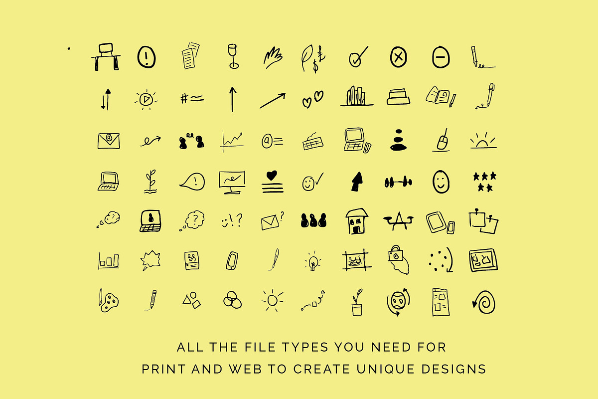 Marketing Creative Business Icons, an Outline Icon by CreativeWilderness (Photo 4 of 12)