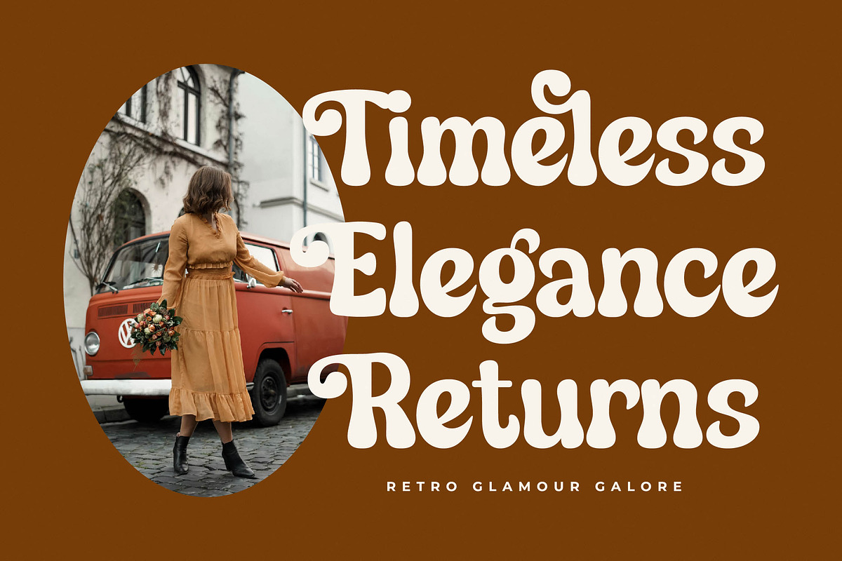 Mintage Twentys Retro Display Font, a Serif Font by Letterena Studios (Photo 11 of 15)