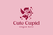 Cute Cupid Logo, a Branding & Logo Template by Pixes (Thumbnail 1 of 3)