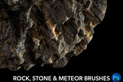 Rock,Stone and Meteor Brushes for PS, a Brush Add-On by Creative Graphics (Thumbnail 3 of 5)