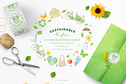 Sustainable Eco Lifestyle Collection, an Object Illustration by beehouse studio (Thumbnail 3 of 9)