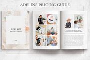 Adeline - CANVA Pricing Guide Doc, a Magazine Template by Gillian Sarah (Thumbnail 3 of 12)