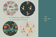 Bundle Animals Watercolor, a Pattern Graphic by watercolor kamill (Thumbnail 12 of 17)