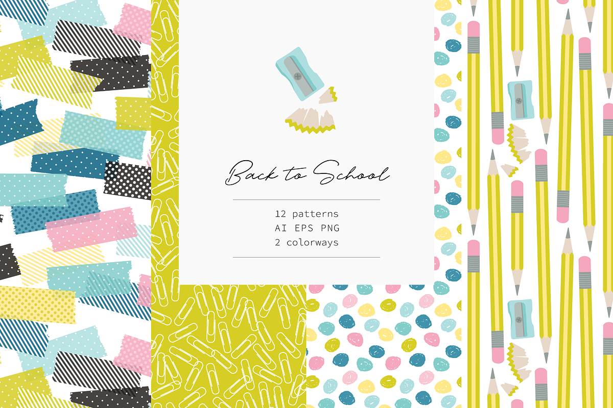 Back to School Vector Collection, an Education Illustration by glasshouse (Photo 6 of 7)