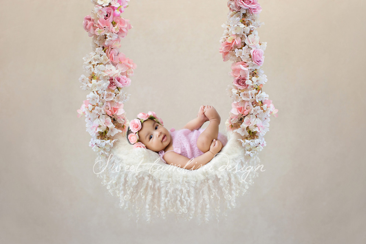 Digital Backdrop Newborn Photography, a Layer Style Add-On by Sweet Bambini Design (Photo 1 of 3)