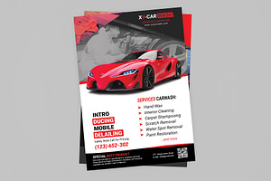 Car Wash Flyer Templates