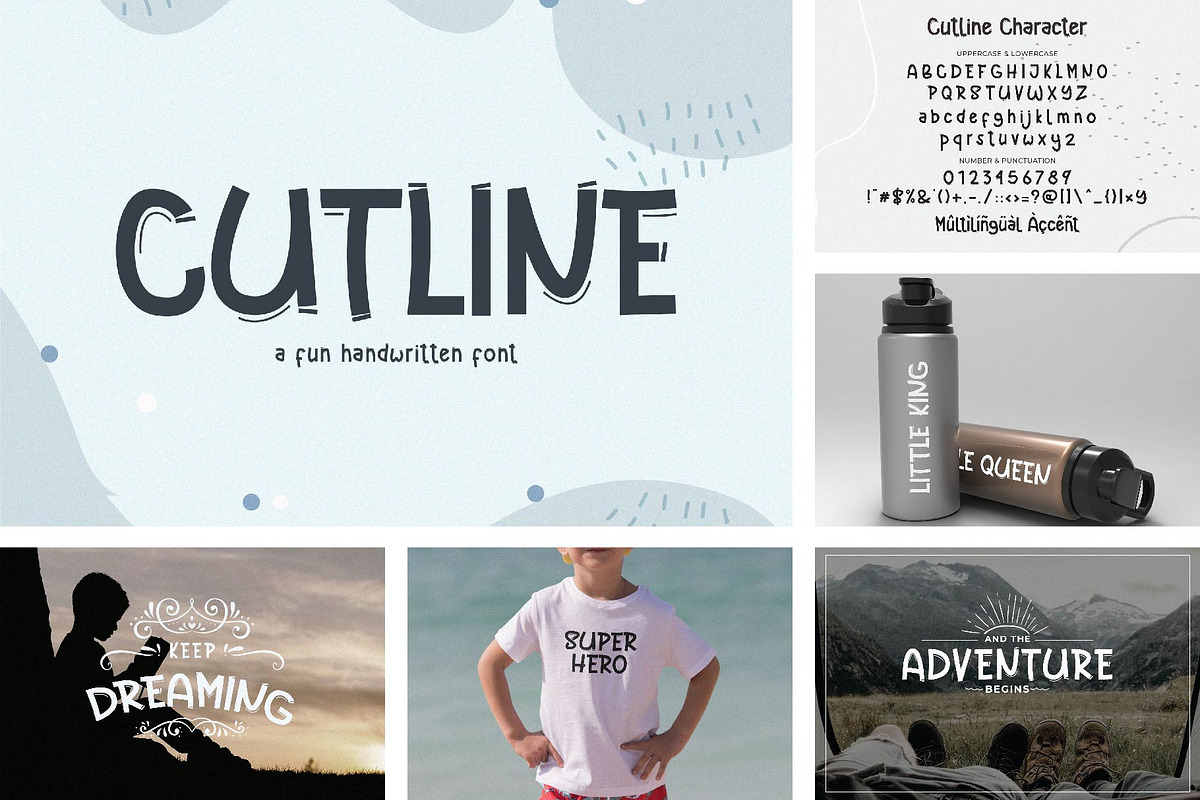 Handwritten Crafty Font BUNDLE, a Serif Font by BrandSemut (Photo 11 of 13)